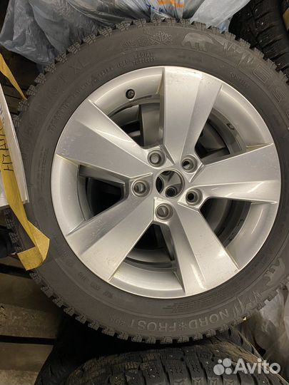 Колеса 205 55 r16 зимние шипы