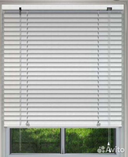 Жалюзи горизонтальные, белые 90*160 и 160*160