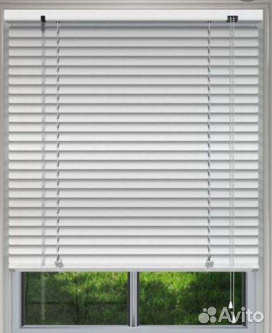 Жалюзи горизонтальные, белые 90*160 и 160*160