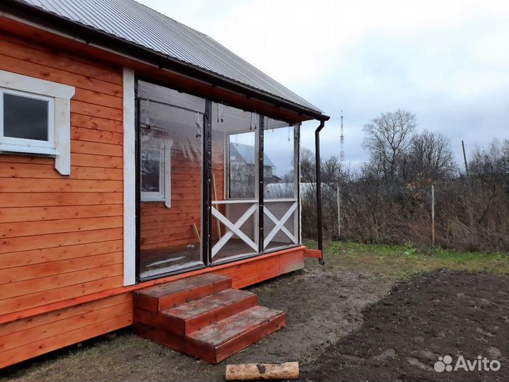 Мягкие окна для беседки