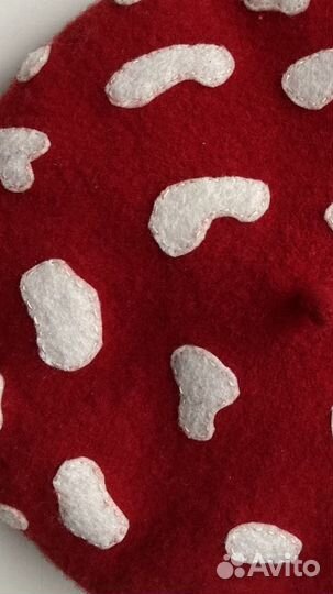 Берет-мухомор