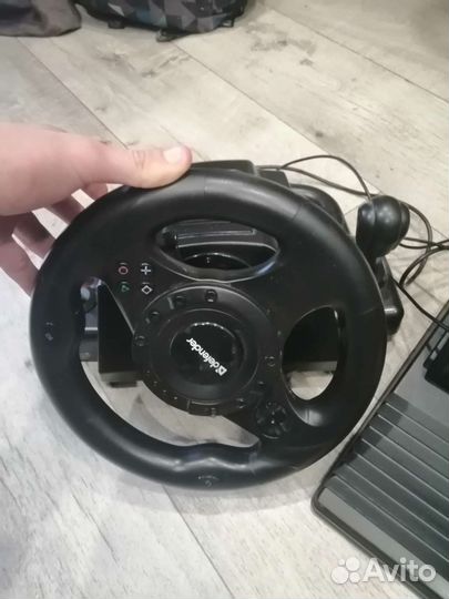 Руль Defender с педалями