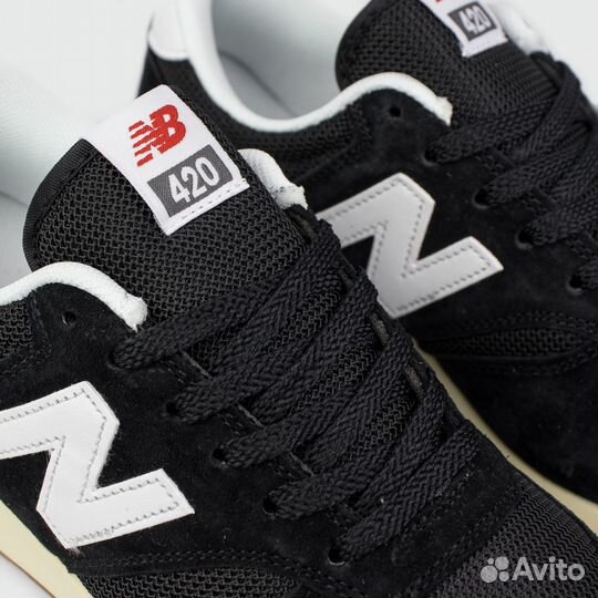 Кроссовки New Balance 420 Re-En Black / White (арт. 23301)