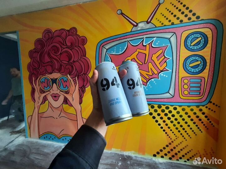 Граффити оформление, роспись стен