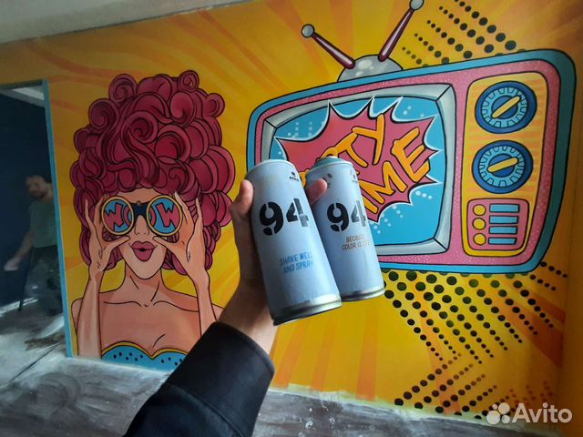 Граффити оформление, роспись стен