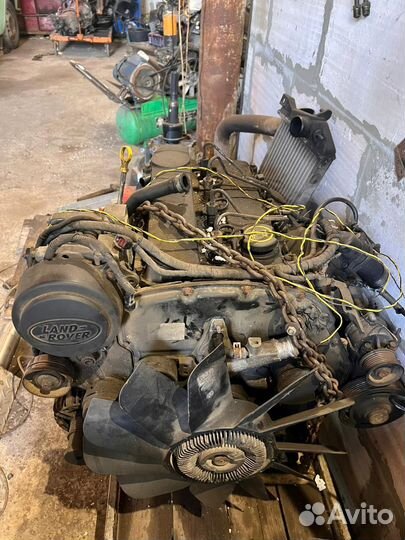 Двигатель Ford Transit 2.4 TDI, Defender мех тнвд