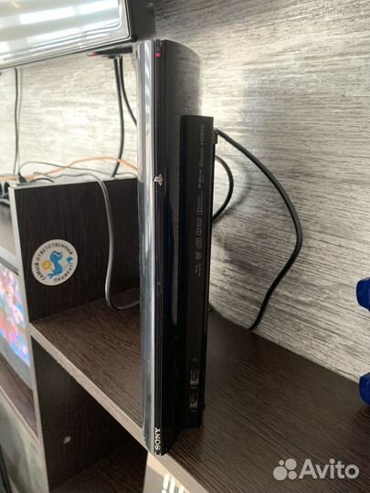 Игровая приставка ps3 super slim прошитая