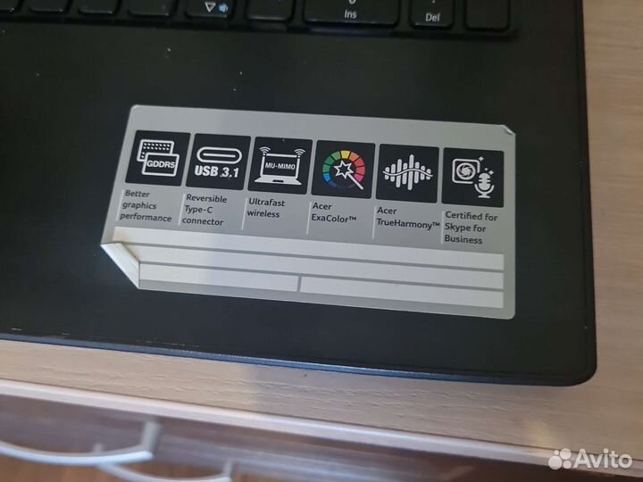 Ноутбук acer на запчасти