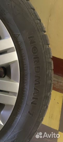 Комплект зимних колес R15 на Фольксваген поло