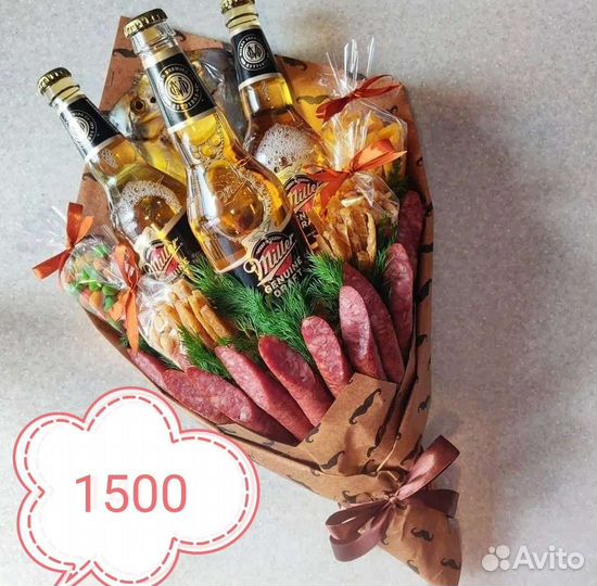 Мужские букеты