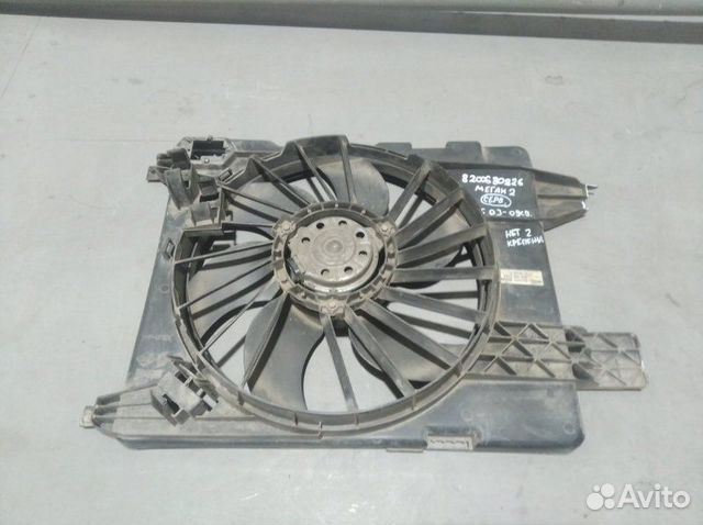 Вентилятор охлаждения радиатора Renault Megane 2
