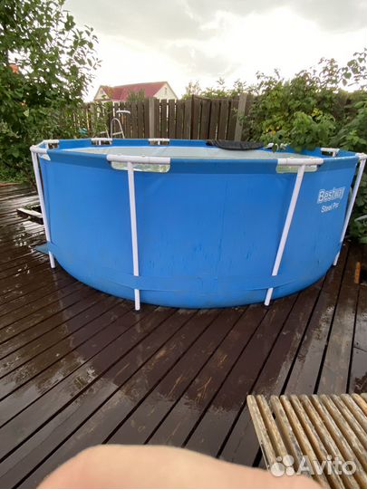 Каркасный бассейн 366 на 100