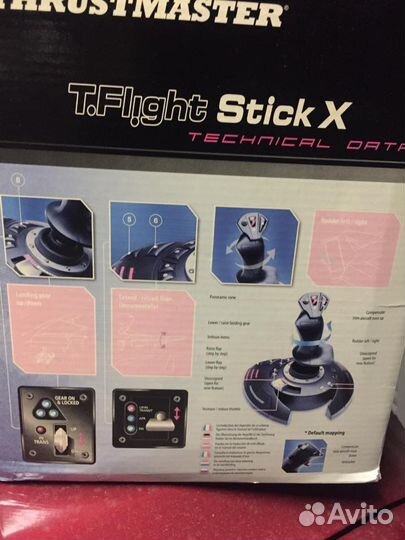 Джойстик thrustmaster t. flight stick.x