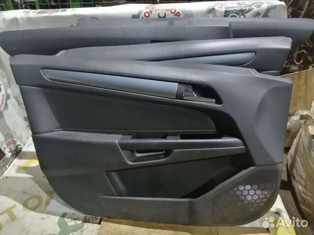 Обивка дверей кожа Opel Astra H, седан, Cosmo