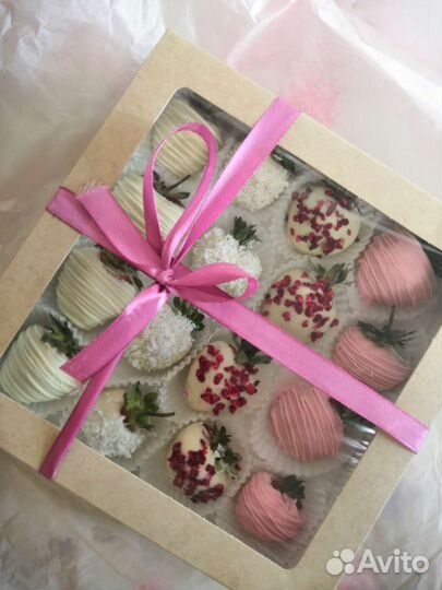 Клубника в бельгийском шоколаде