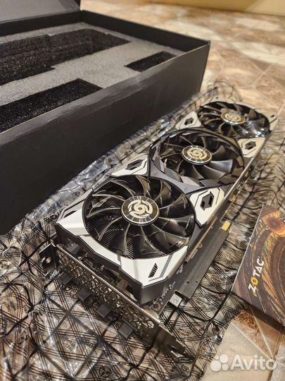 Видеокарта zotac RTX 3060Ti-8GD6 GOC-X