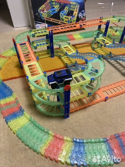 Игрушки гоночные треки (2шт) Track Racing