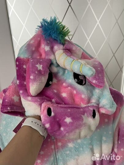 Пижама кигуруми единорог