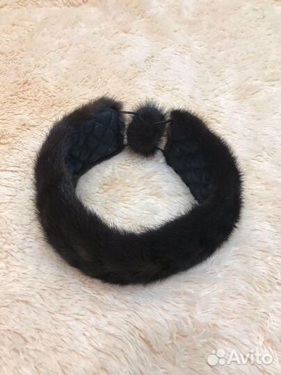 Повязка из натуральной норки