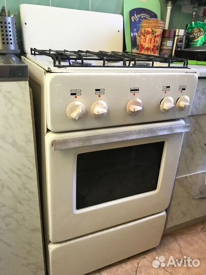 Газовая плита СССР 4 конфорки