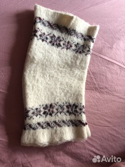 Наколенники из натуральной шерсти