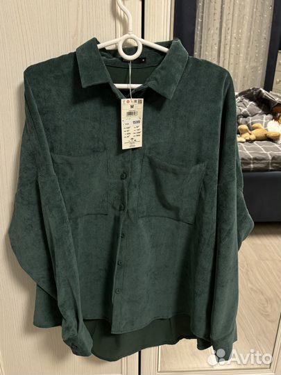 Велюровая рубашка