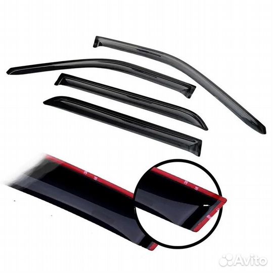 Ветровики Тойота Камри 70 с 17г Дефлекторы окон
