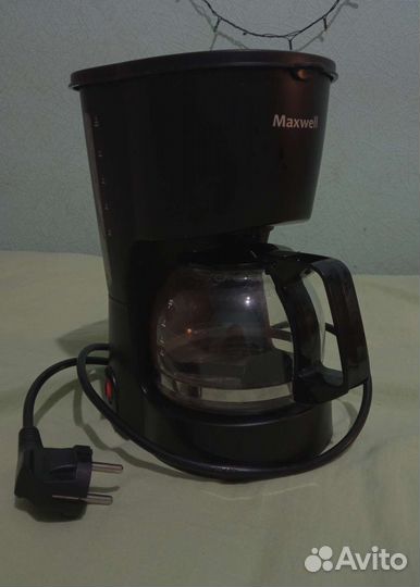 Кофеварка Maxwell MW-1657 BK