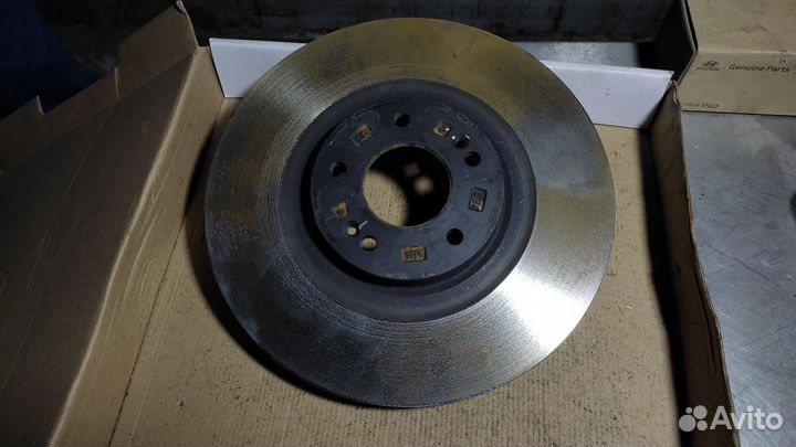 Диски, колодки Hyundai Santa Fe 2019г оригинал