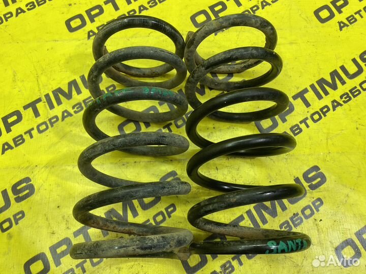 Задние пружины Hyundai Santa Fe 1