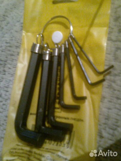 Комплект шестигранных ключей