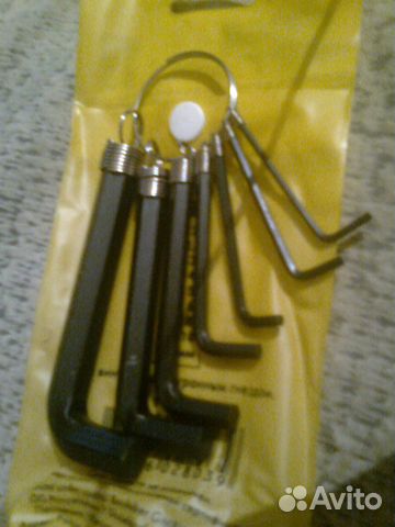 Комплект шестигранных ключей