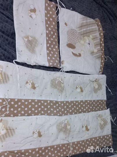 Набор балдахин, держатель для б. и бортики