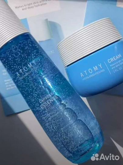Атоми набор Гидра сияние (Крем и эссенция)