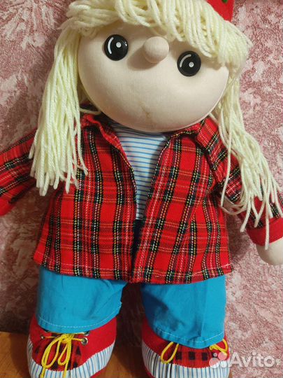 Кукла мягконабивная из 90-х из коллекции