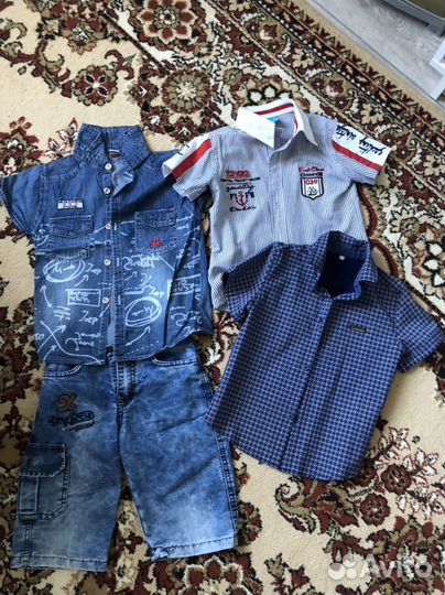 Пакет вещей на мальчика 5 лет