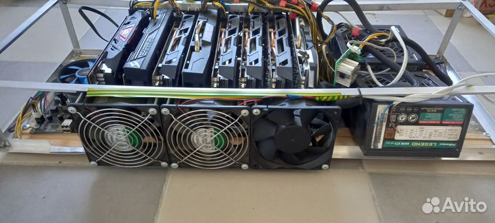 Майнинг ферма rx 580 8gb