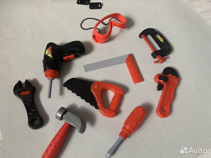 Детский набор инструментов развивающие игрушки