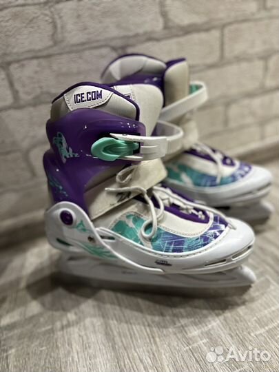 Коньки на девочку раздвижные