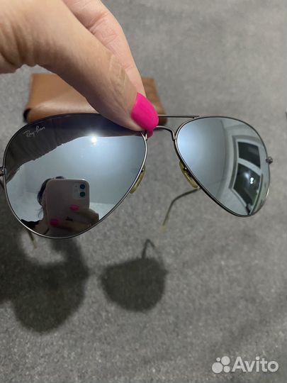 Солнцезащитные очки ray ban aviator унисекс