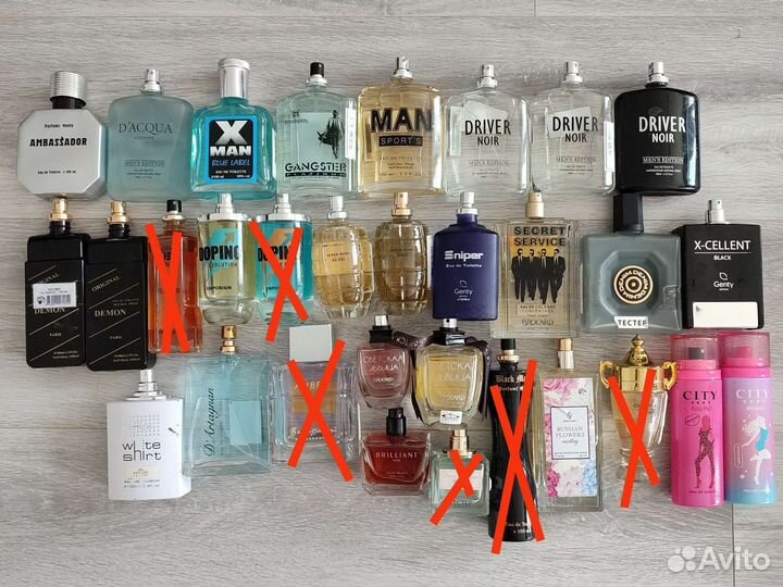 Духи оригинал, тестеры снятость (редкие)