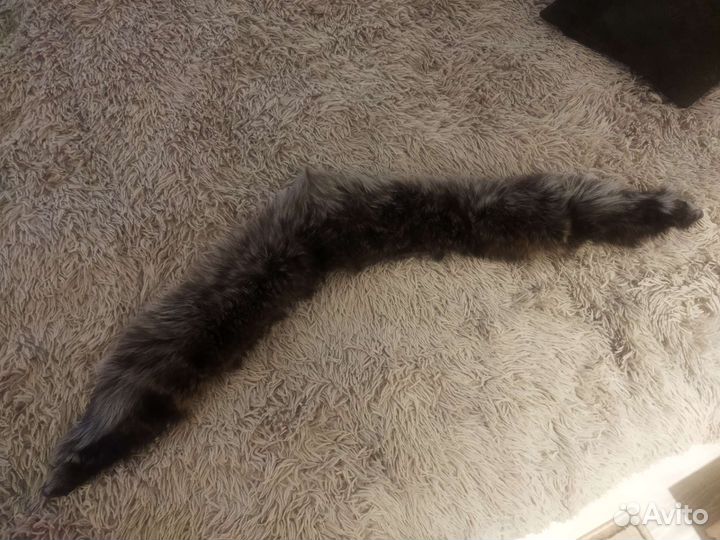 Меховой воротник натуральный мех