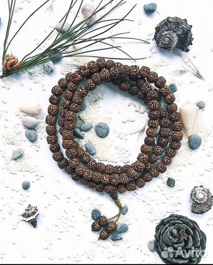 Четки из семян рудракши