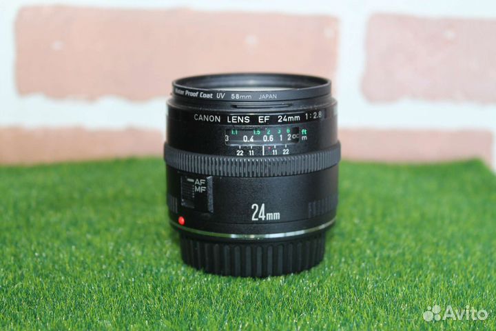 Объектив cannon lens EF 24 f 2.8