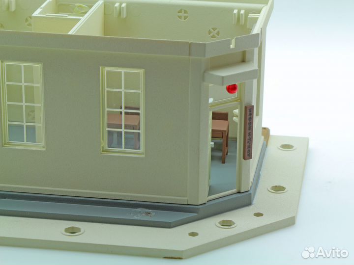 Редкая диорама Полицейский участок Tomytec 1/64