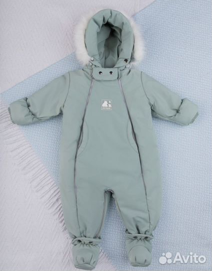 Комбинезон трансформер детский,демисезонный,зимний