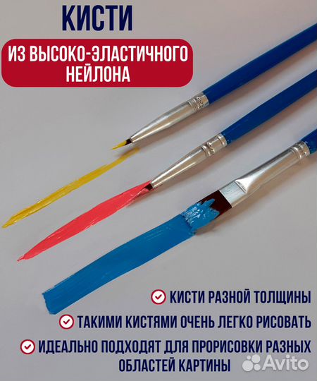 Картина по номерам 50х40 Девушка в Венеции