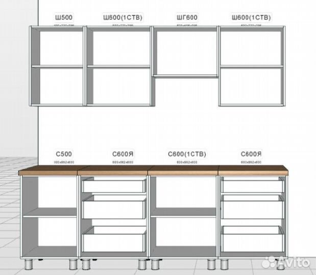 Кухня мдф со столешницей. Цена реальная