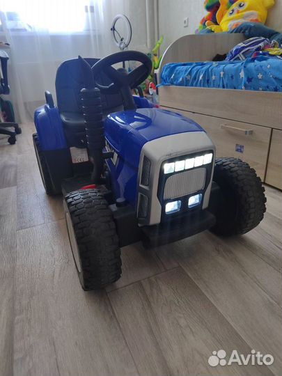 Детский Синий трактор