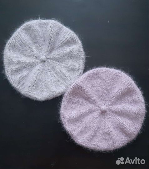 Берет из пуха норки